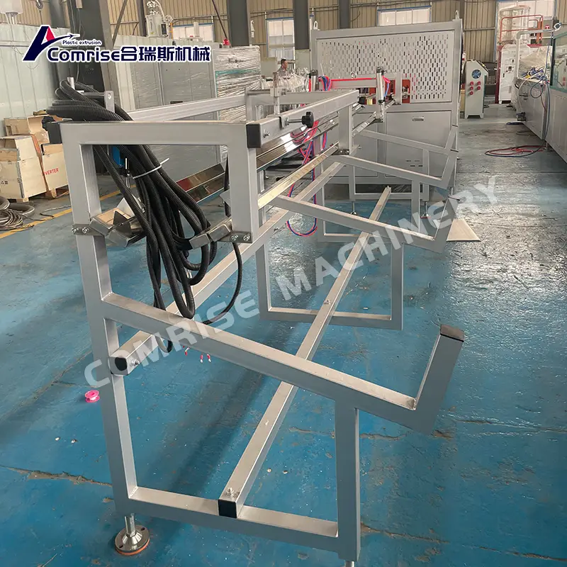 PVC Twin Pipes maskin med liten diameter
